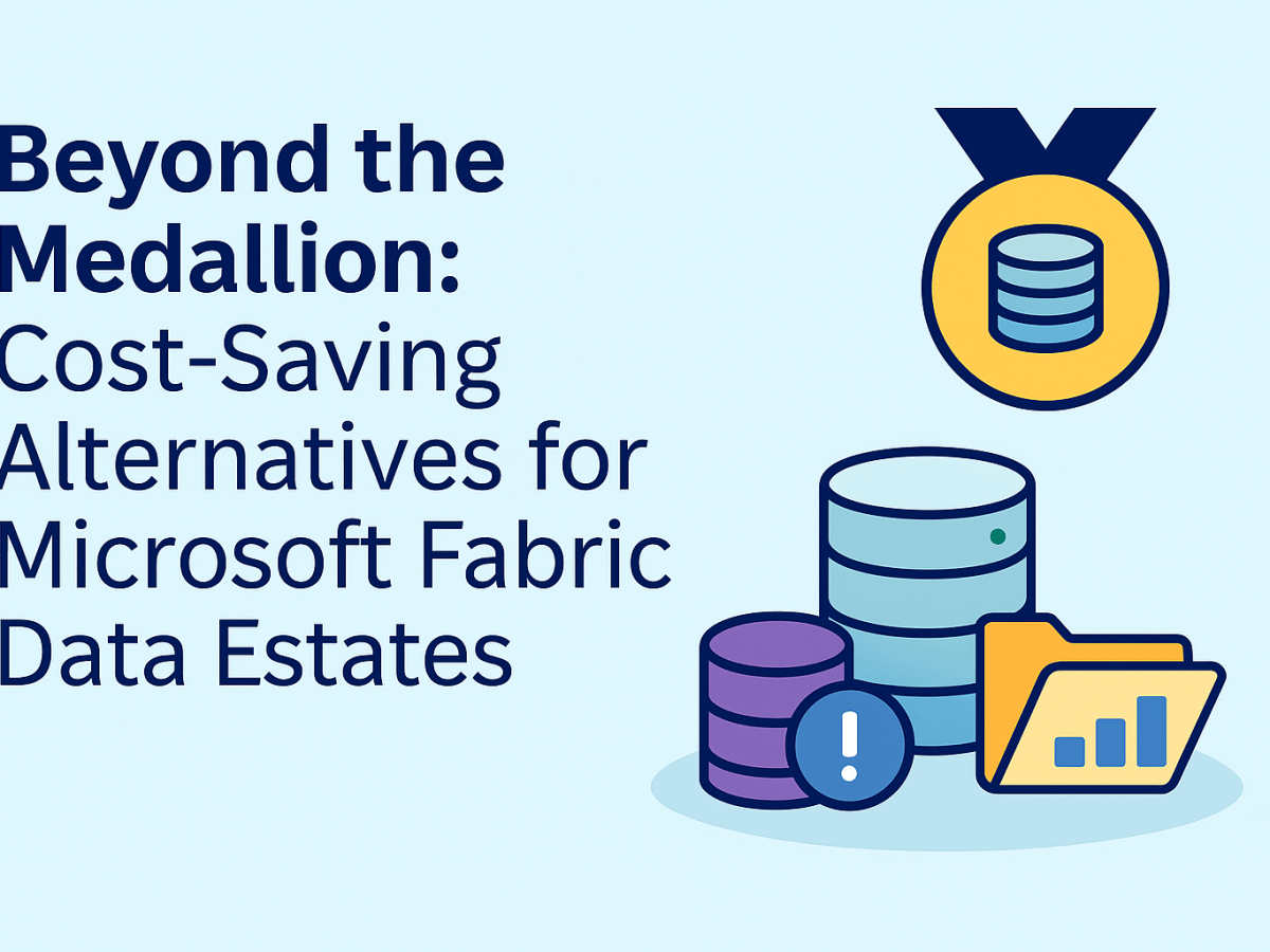 Beyond the Medallion: Cost-Saving Alternatives for Microsoft Fabric Data&nbsp;Estates